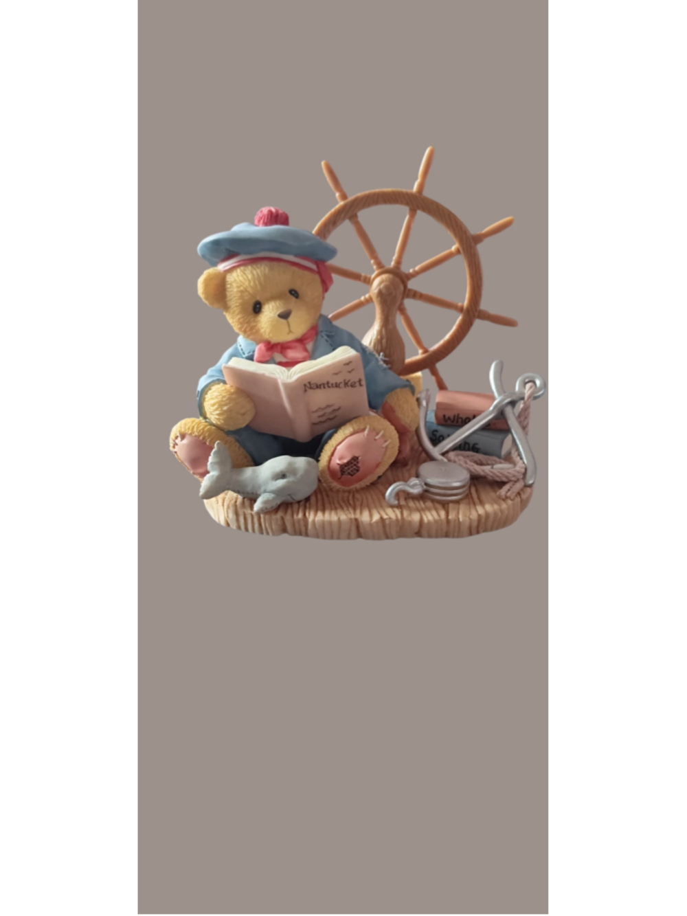 NIB Cherished Teddies Glenn Nautical Bear Figurine Blue Brown
477893